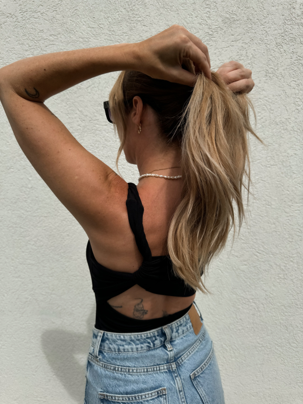 Lily Bodysuit / Fekete - Image 5