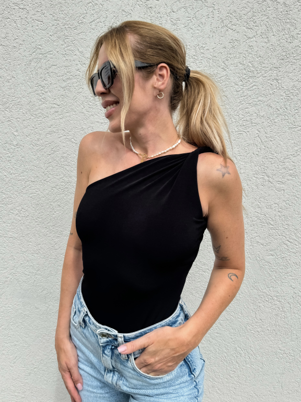 Lily Bodysuit / Fekete - Image 4