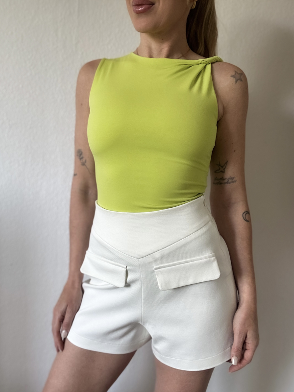 Mília rövidnadrág / Ekrü - Image 4