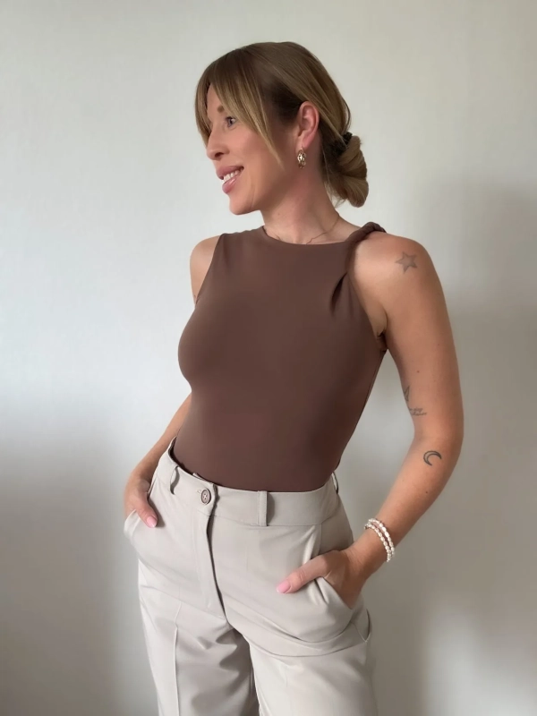 Candy Bodysuit / Limitált mokka - Image 4