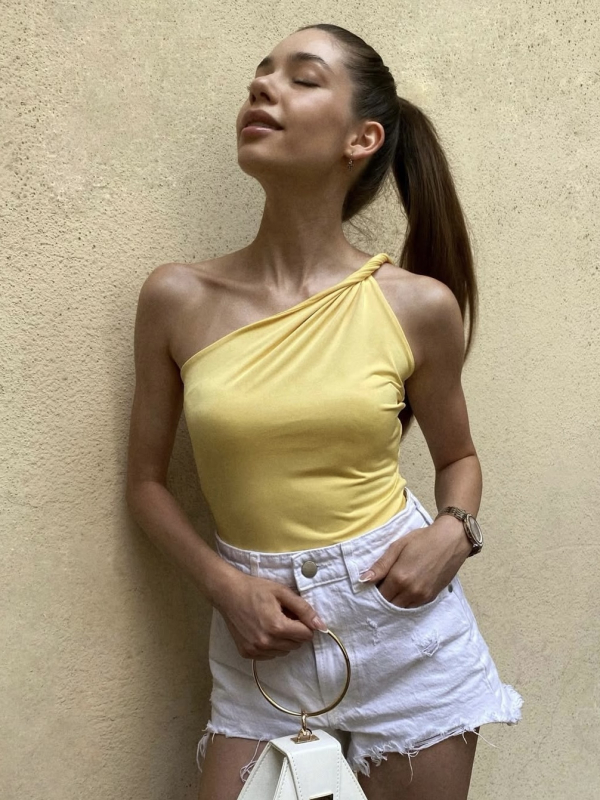 Lily Bodysuit / Sárga / XS-S