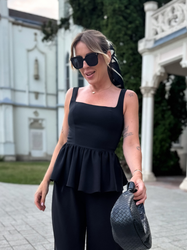Mira Top / Fekete - Image 5