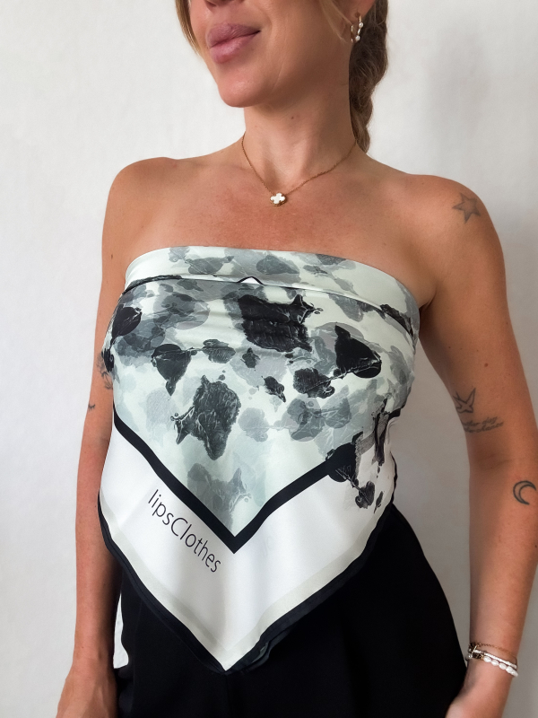 Isabelle kendő / Mintás - Image 6