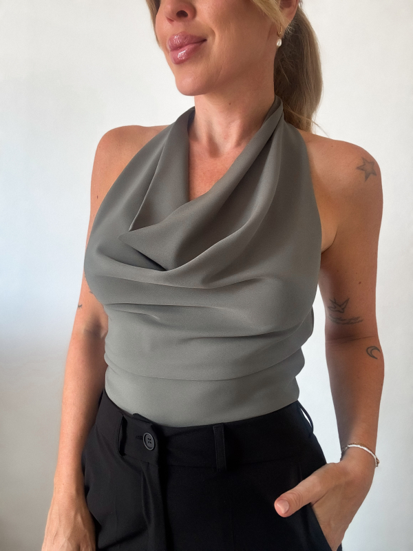 Petra Top / Khaki - Image 3