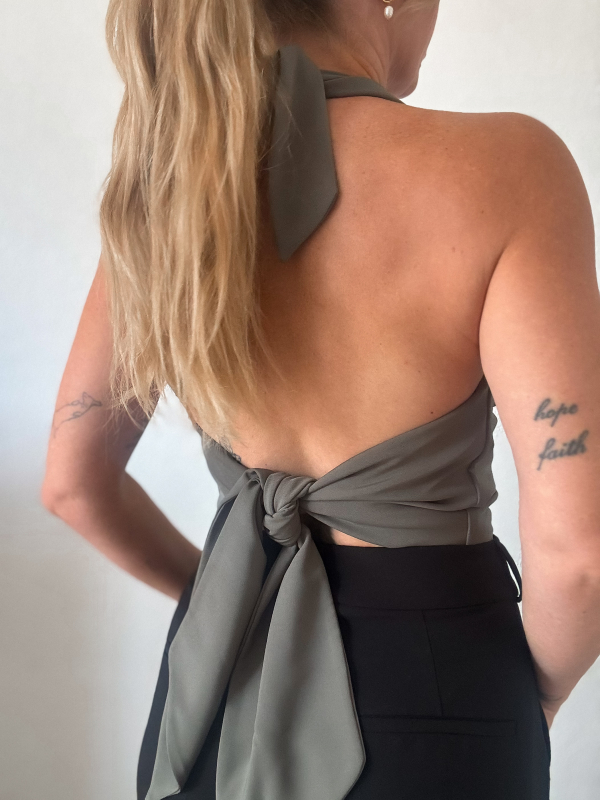 Petra Top / Khaki - Image 2