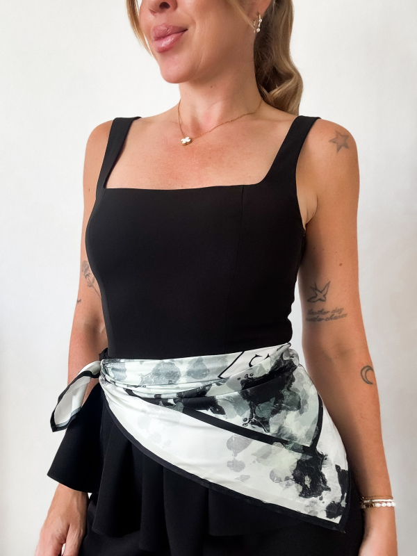 Isabelle kendő / Mintás - Image 4