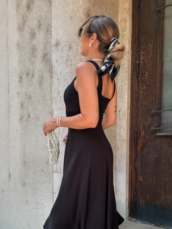 Mira midi ruha / Fekete - Image 3