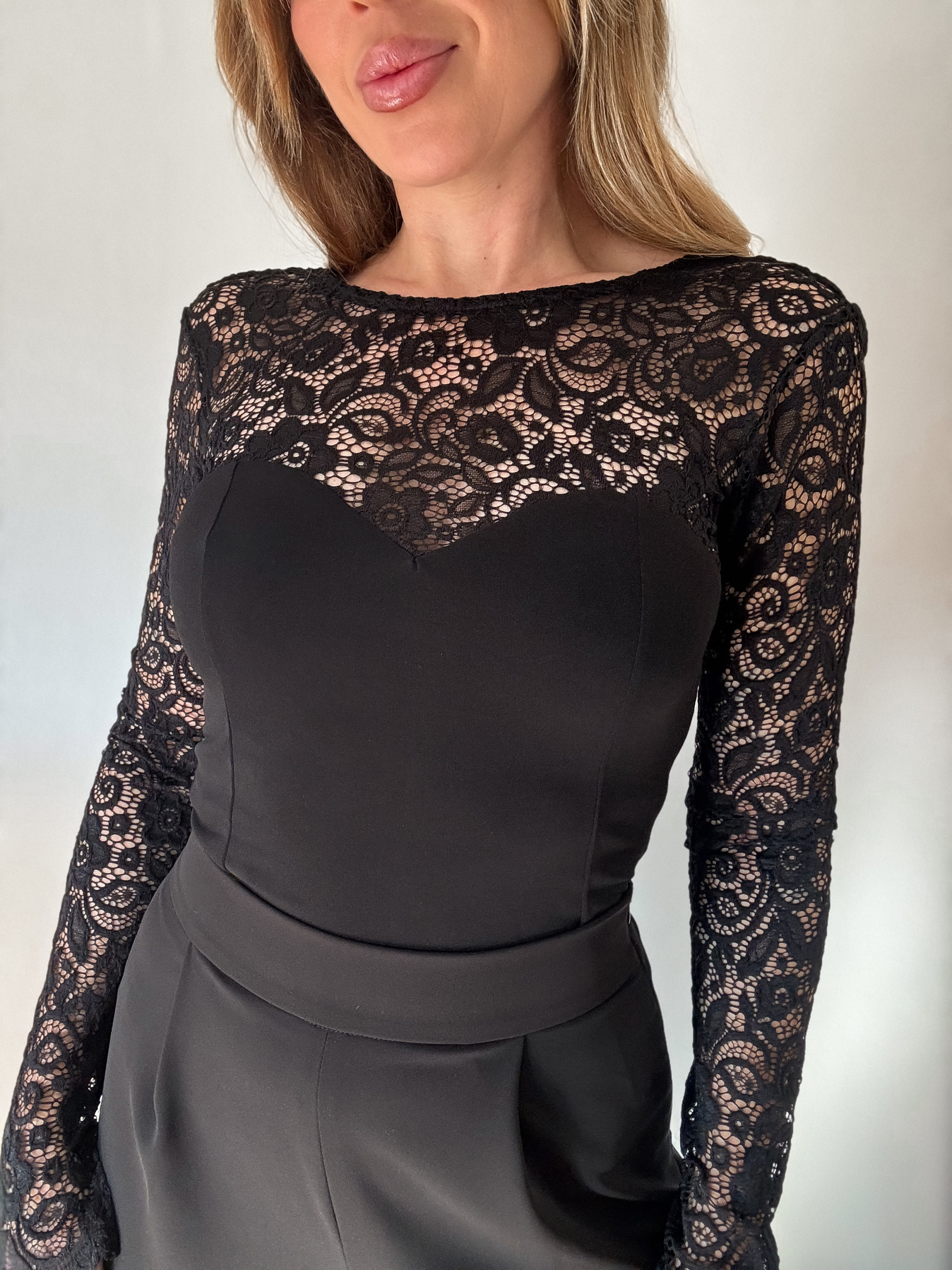 Flávia Bodysuit / Limitált csipkés