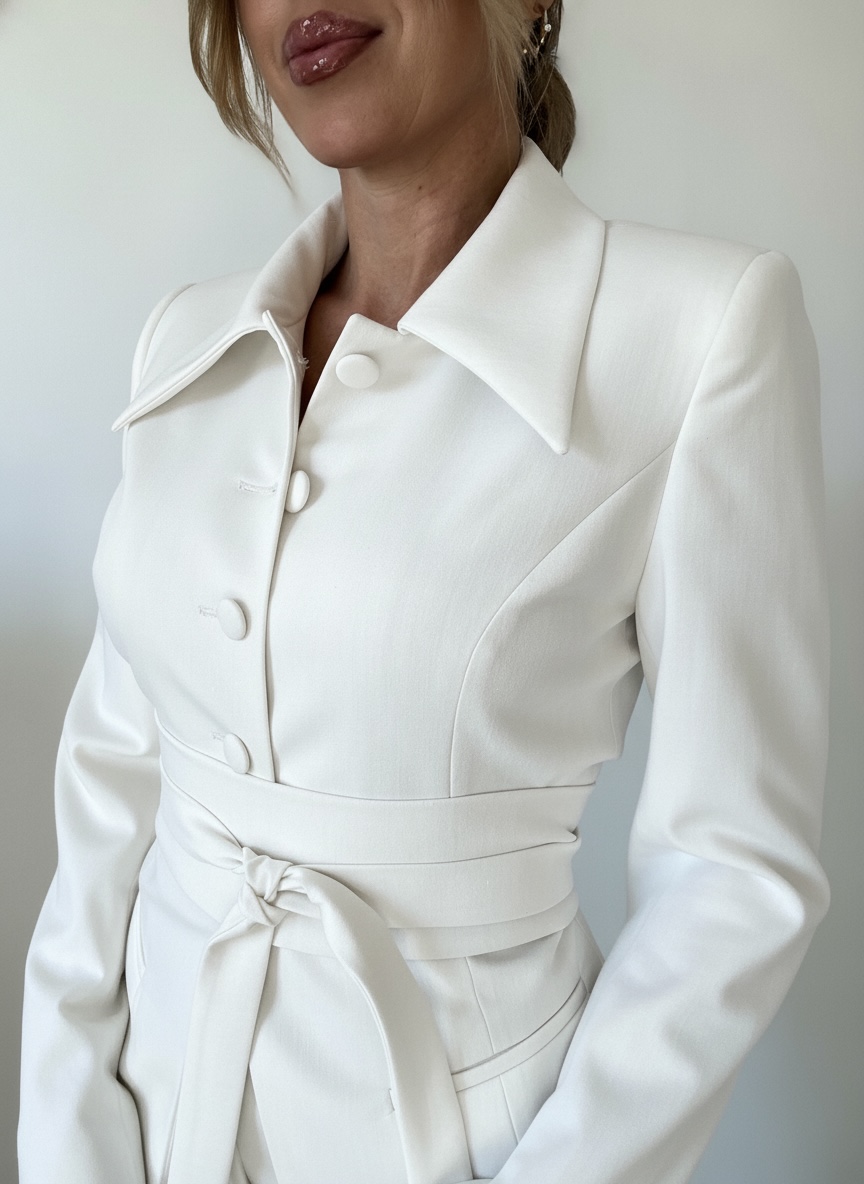 Bella blézer+öv / Ekrü - Image 2